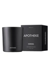 Apotheke Signature Charcoal Candle In Charcoal