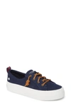 Sperry Pier Wave Ltt Canvas Slip-on Sneaker In Navy Blue