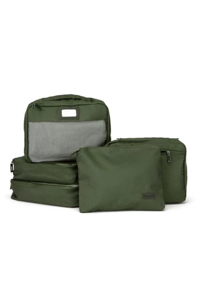 Calpak 5-piece Packing Cube Set In Moss