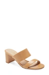 42 GOLD LIYA SLIDE SANDAL,LIYA WAXY GLOSS L