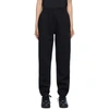 ALEXANDER WANG T BLACK FOUNDATION TERRY LOUNGE PANTS