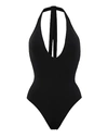 Seafolly Cutout Recycled Polyester One-piece Swimsuit In Black
