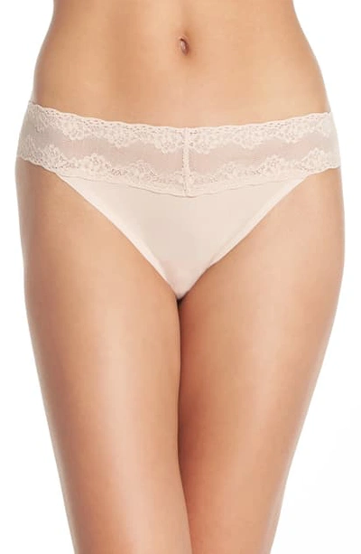 Natori Bliss Perfection Thong In Cameo Rose