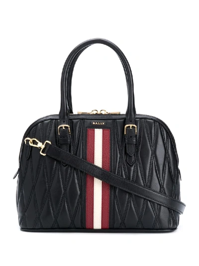 Bally Dadye Quilted Leather Bag In Black