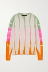 THE ELDER STATESMAN TIE-DYED CASHMERE SWEATER