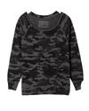 Charcoal Camouflage Print