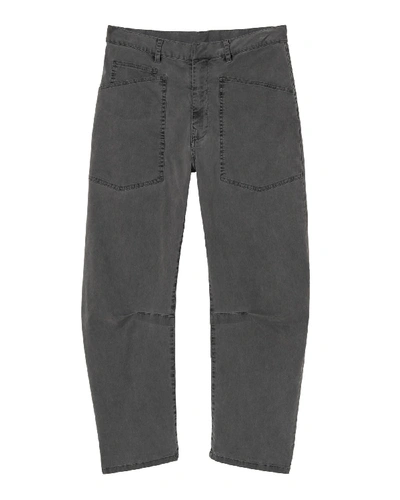 Nili Lotan Shon Pant In Charcoal