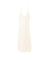 Nili Lotan Short Cami Dress In Vintage Ivory