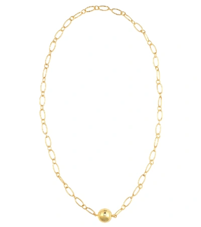 Timeless Pearly Gold-plated Necklace