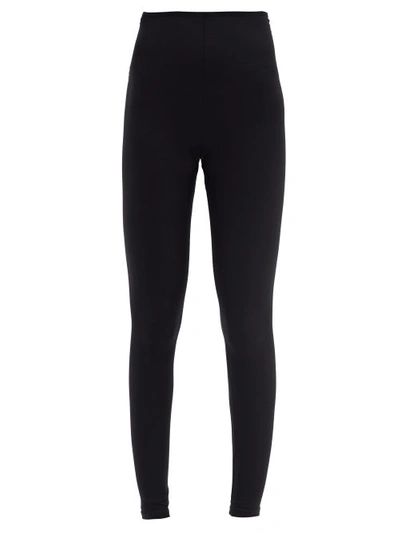 Commando Control Stretch-jersey Leggings In Black