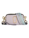 Marc Jacobs The Snapshot Coated Leather Camera Bag In Dusty Lilac