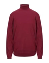 Roberto Collina Turtlenecks In Red