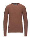 Drumohr Sweaters In Brown