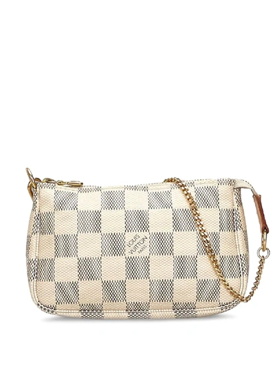 Pre-owned Louis Vuitton 2013  Damier Tote In White