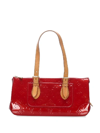 Pre-owned Louis Vuitton 2007  Monogrammed Tote In Red