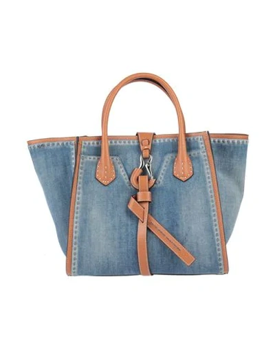 Ermanno Scervino Handbag In Pastel Blue