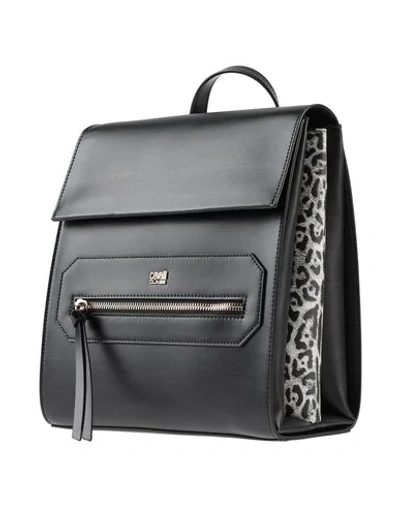 Cavalli Class Backpack & Fanny Pack In Black