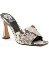 VINCE CAMUTO RESELM QUILTED MARTINI-HEEL MULES WOMEN'S SHOES