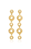 SETHI COUTURE DUNES 18K YELLOW-GOLD AND DIAMOND DROP EARRINGS,829763