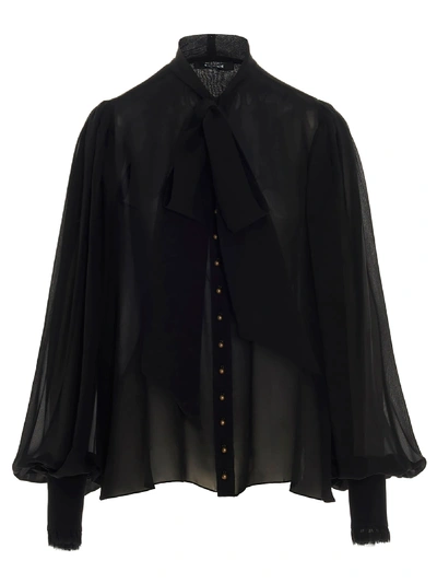 Balmain Lavallère Shirt In Black
