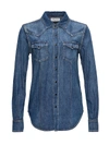 SAINT LAURENT WESTERN SHIRT IN DENIM,11427913