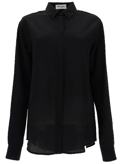 Saint Laurent Shirt In Noir