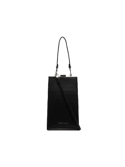 Studio Amelia Black 4.2 Mini Envelope Leather Shoulder Bag
