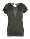Casall T-shirts In Military Green