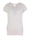 Casall T-shirts In Light Pink