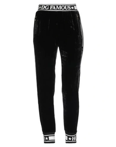 Dolce & Gabbana Pants In Black