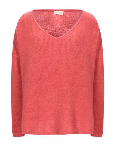American Vintage Sweater In Coral