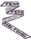 FENDI X JOSHUA VIDES FENDI LETTERING SCARF