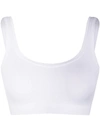 Hanro Touch Feeling Crop Top In White