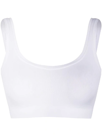 Hanro Touch Feeling Crop Top In White