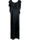 ALMAZ COOL QUEEN FEATHER-EMBELLISHED DRESS