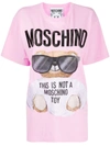 MOSCHINO TEDDY BEAR-PRINT T-SHIRT