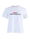 VETEMENTS I MAKE BOYS CRY T-SHIRT,UAH21TR569
