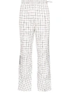 A-COLD-WALL* CHECK-PRINT TROUSERS
