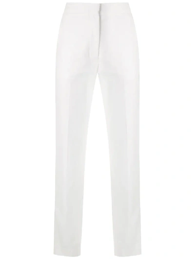Egrey Cropped Trousers In Neutrals