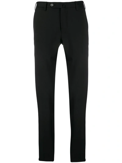 Pt01 Slim-fit Tailored Trousers In Black