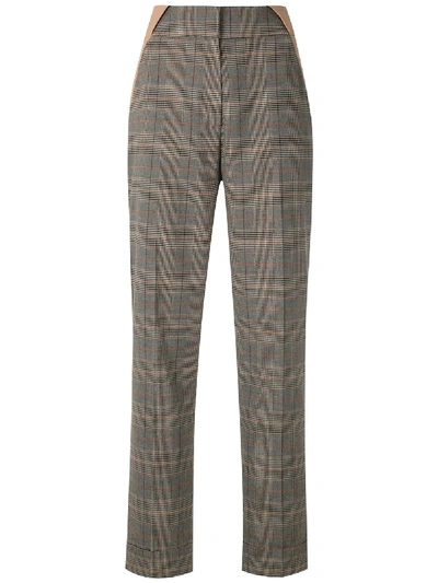 Egrey Karierte Cropped-hose In Multicolour