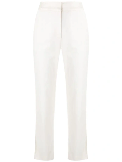 Egrey Ines Cropped Trousers In White