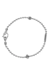 Lagos 2.5mm Icon Sterling Silver Ball Chain Bracelet In Silver