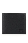 Ferragamo Gancini Revival Bifold Wallet In Nero (black)