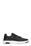 GIVENCHY WING LOW SNEAKERS IN BLACK LEATHER,11428080