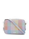 GANNI CHECKED CROSSBODY BAG