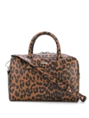 GANNI LEOPARD PRINT TOTE