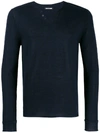 ZADIG & VOLTAIRE LONG-SLEEVE KNITTED TOP