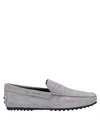 Tod's Loafers In Light Grey