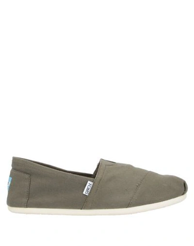 Toms Sneakers In Military Green